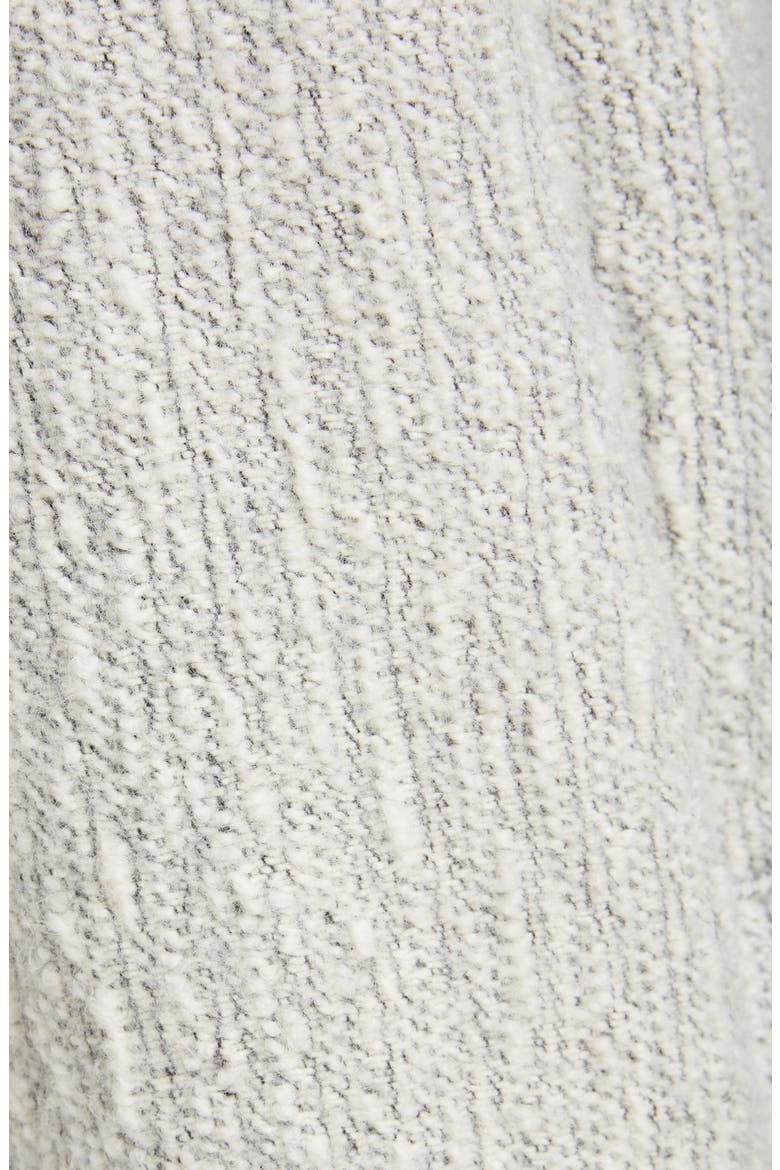 Baby Alpaca & Virgin Wool Coat, Alternate, color, ECRU