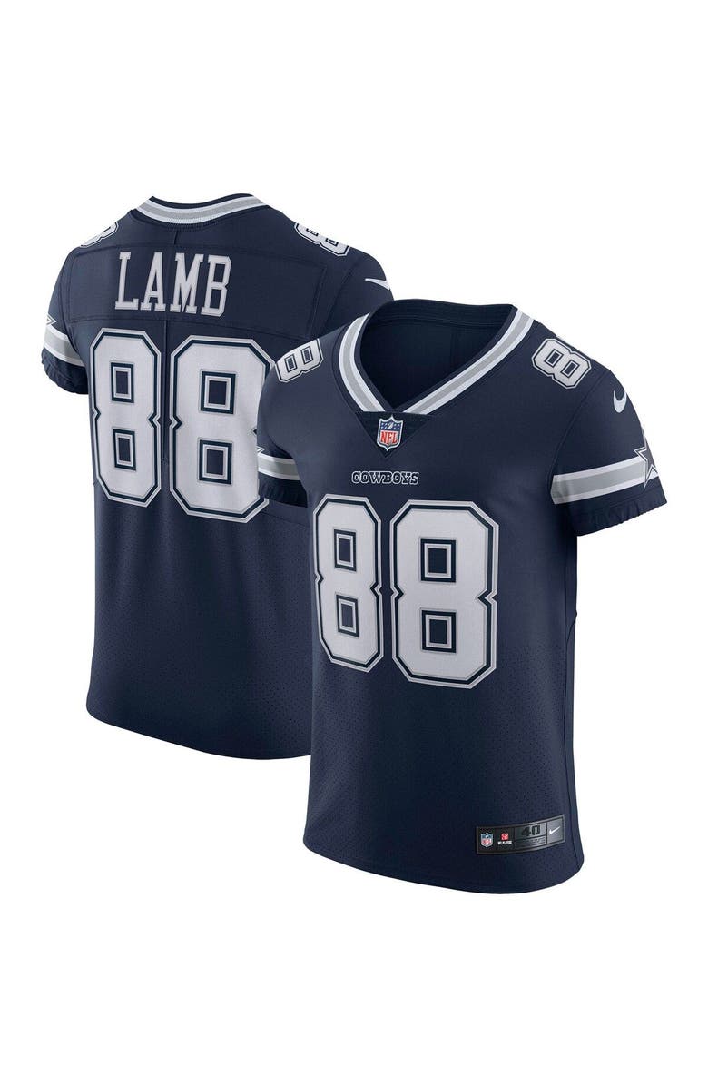 Nike Men's Nike CeeDee Lamb Navy Dallas Cowboys Vapor Elite Jersey, Alternate, color, Navy