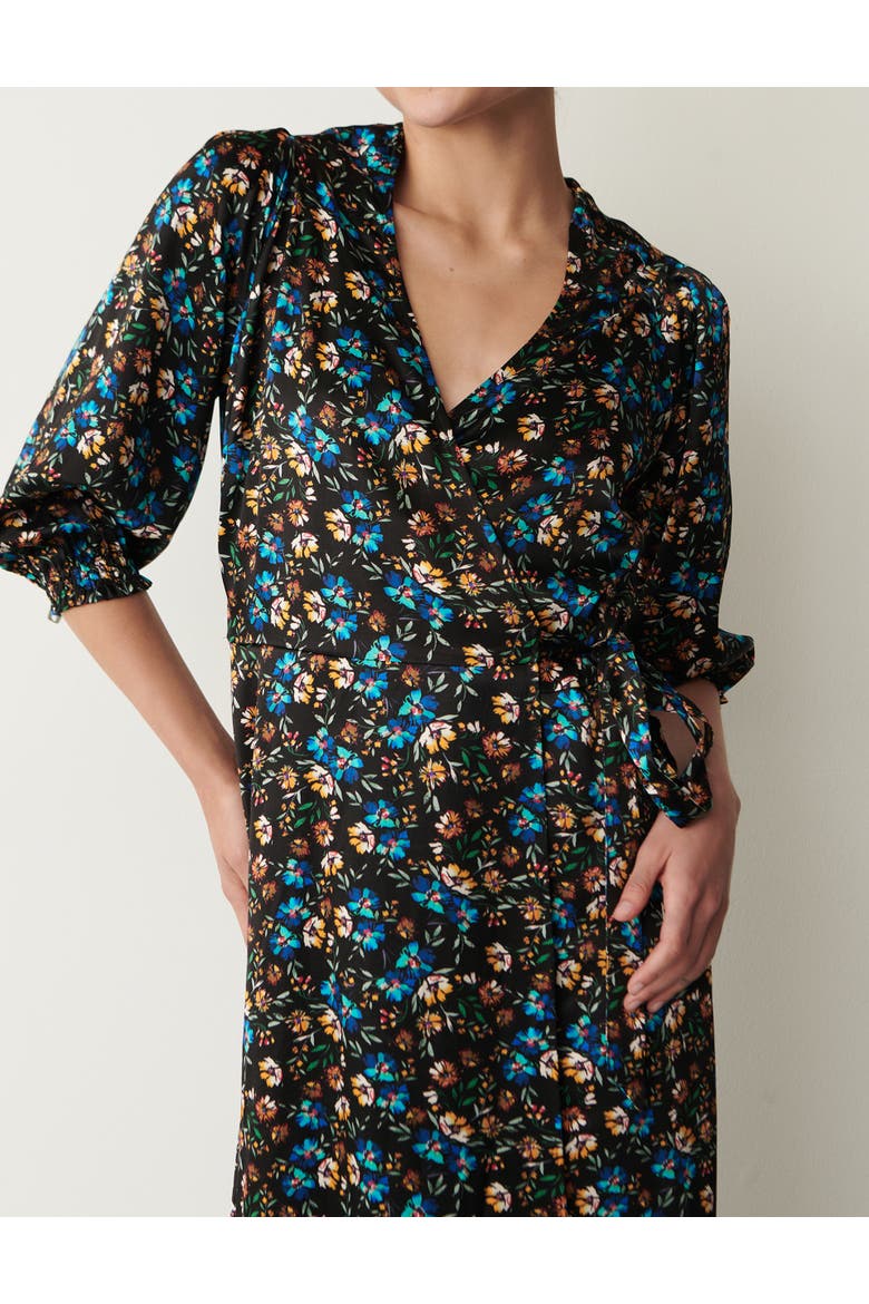 Kiera Floral Midi Dress, Alternate, color, Ditsy Floral