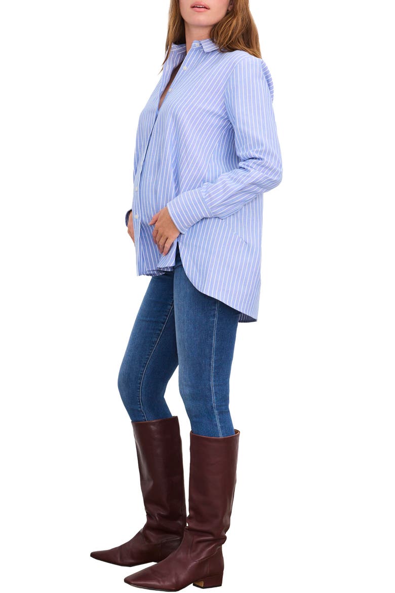 The Slim Maternity Jean, Alternate, color, Indigo