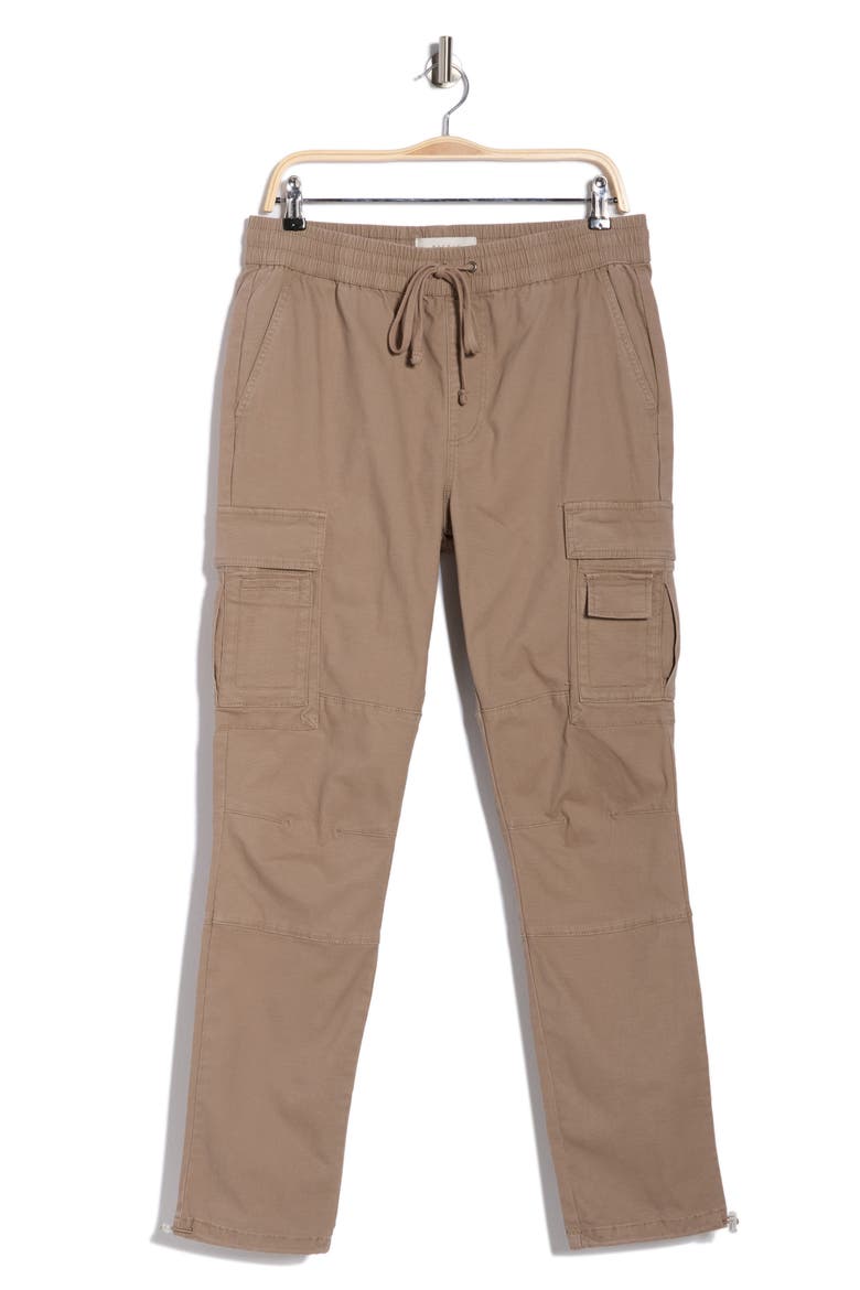 Aden Slim Fit Cargo Pants, Alternate, color, TAUPE