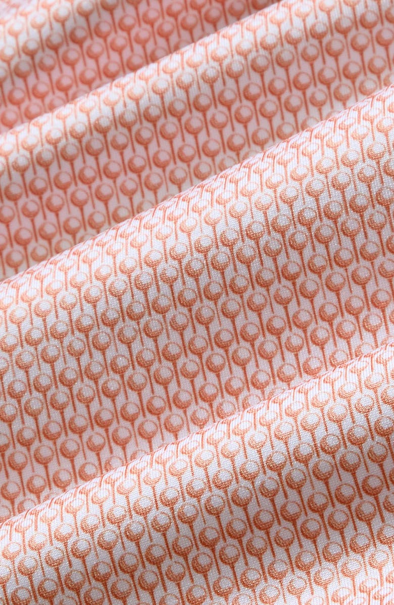 Mizzen+Main Versa Trim Fit Performance Golf Polo, Alternate, color, Burnt Orange Tee Off