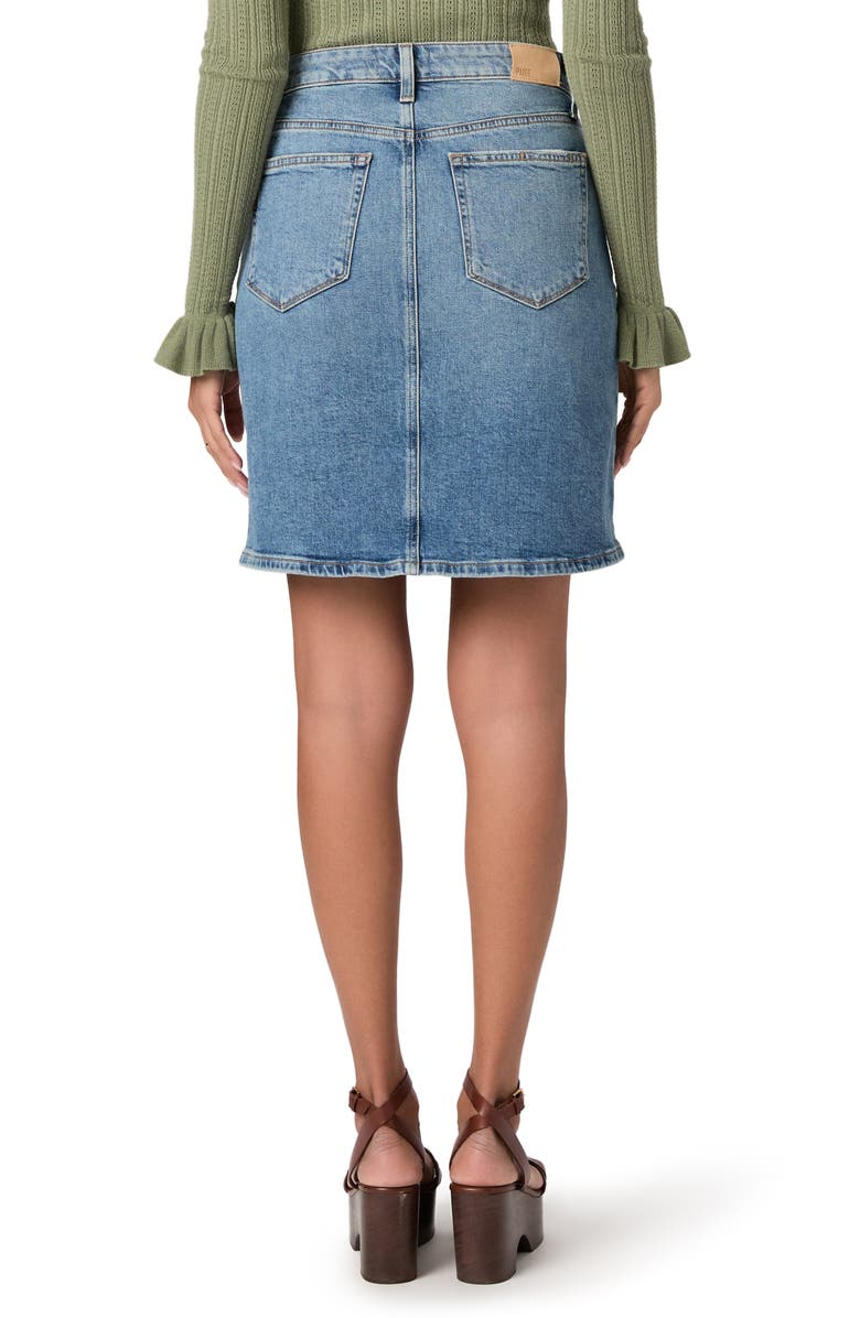 PAIGE Imogen Denim Skirt, Alternate, color, La Rochelle