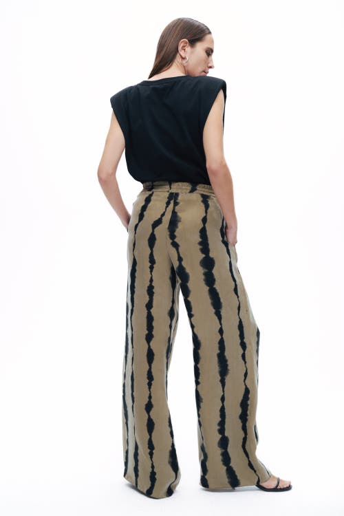 NOCTURNE NOCTURNE FLOWY PRINTED PANTS