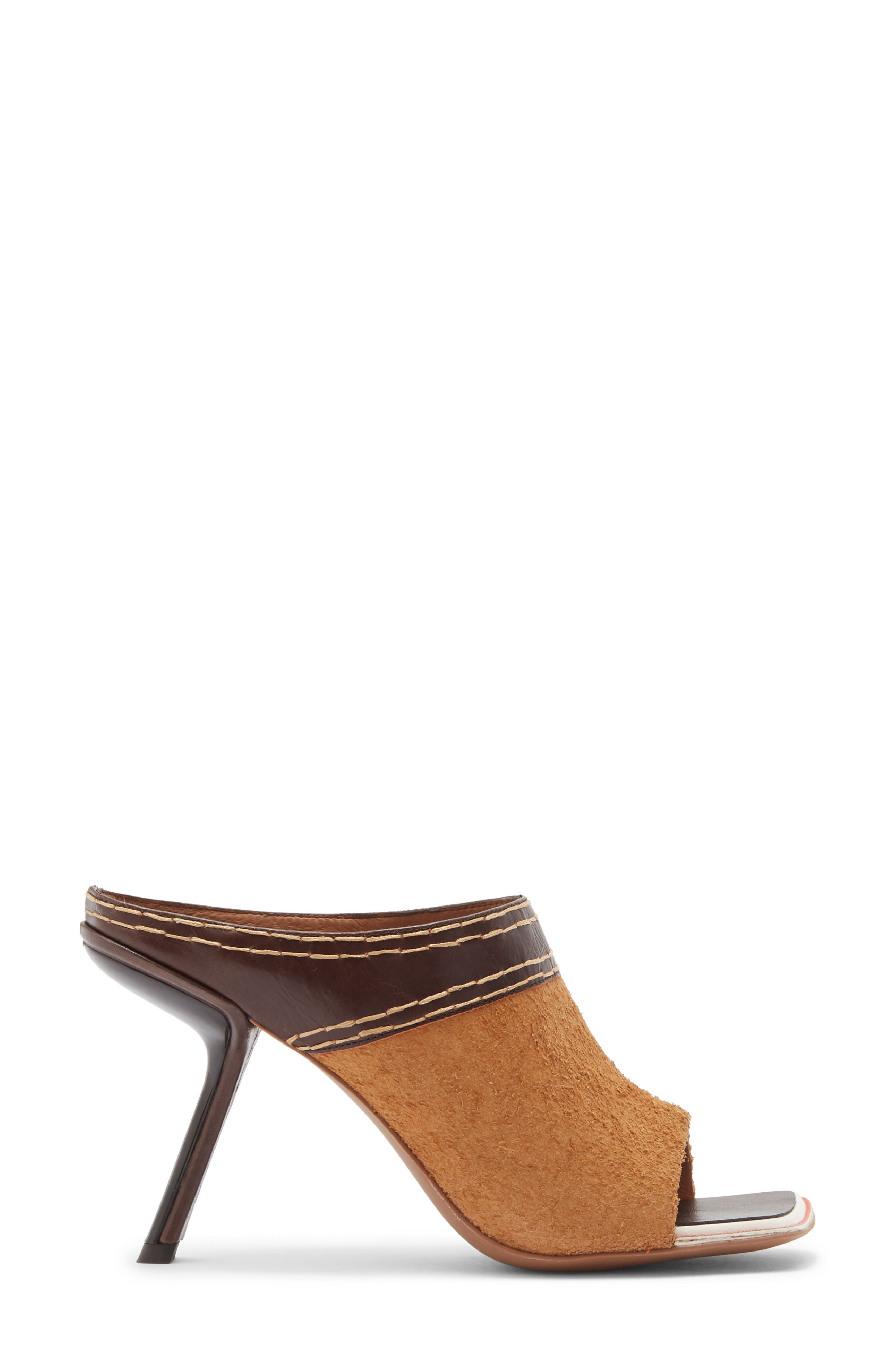 Jeffrey Campbell Zinque Mule, Alternate, color, Tan Suede Brown