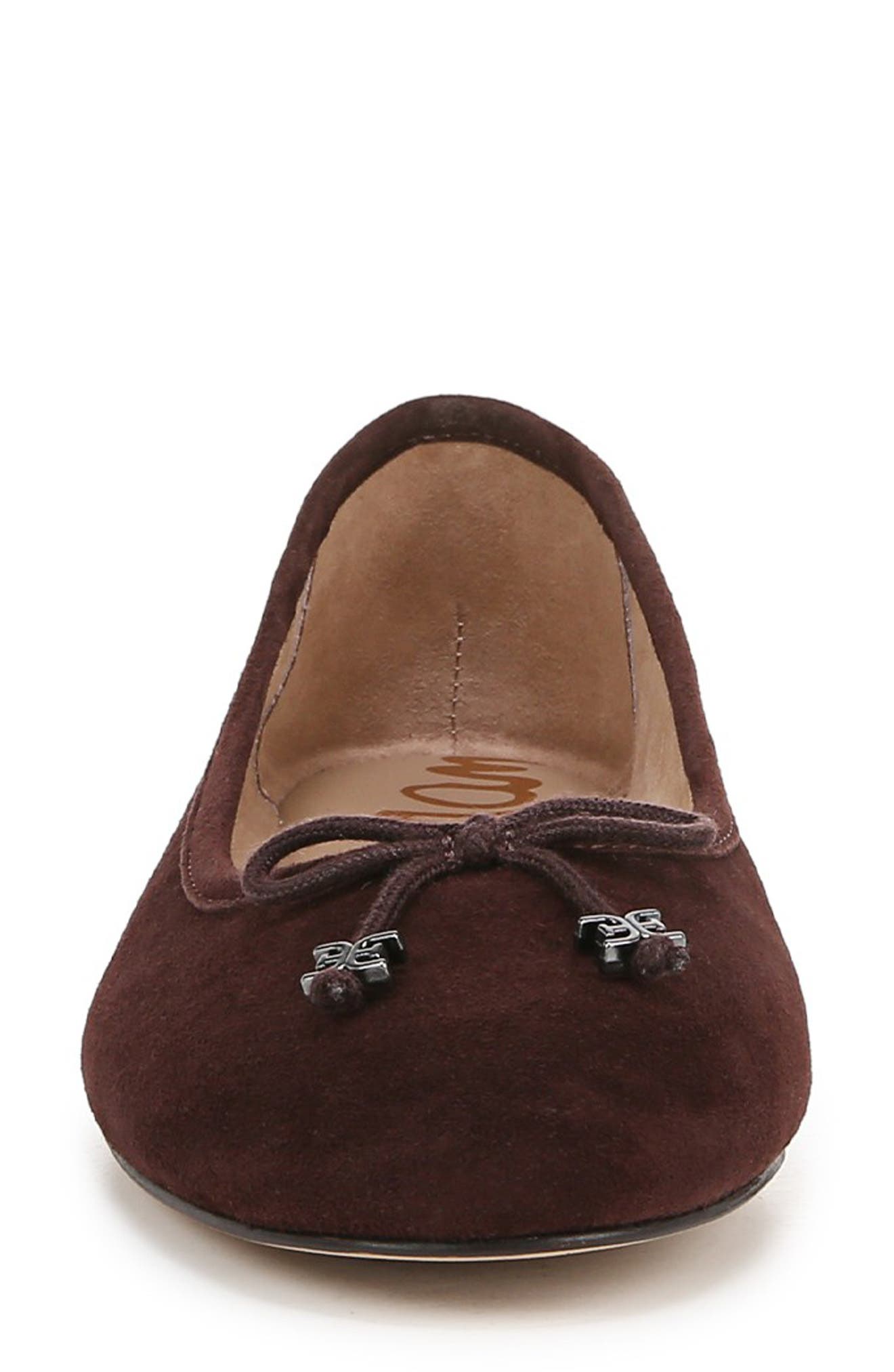 Flora Ballet Flat, Alternate, color, CAFENOIR25