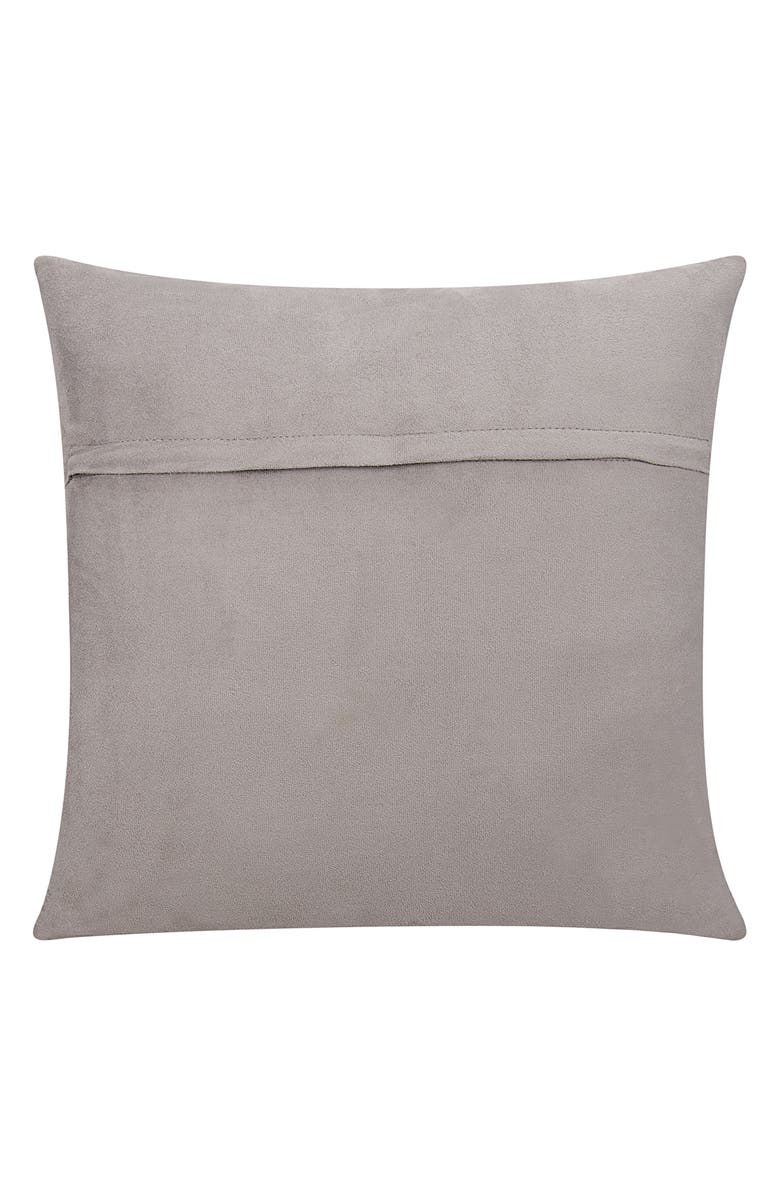 Mina Victory Calf Hair Accent Pillow, Alternate, color, Grey