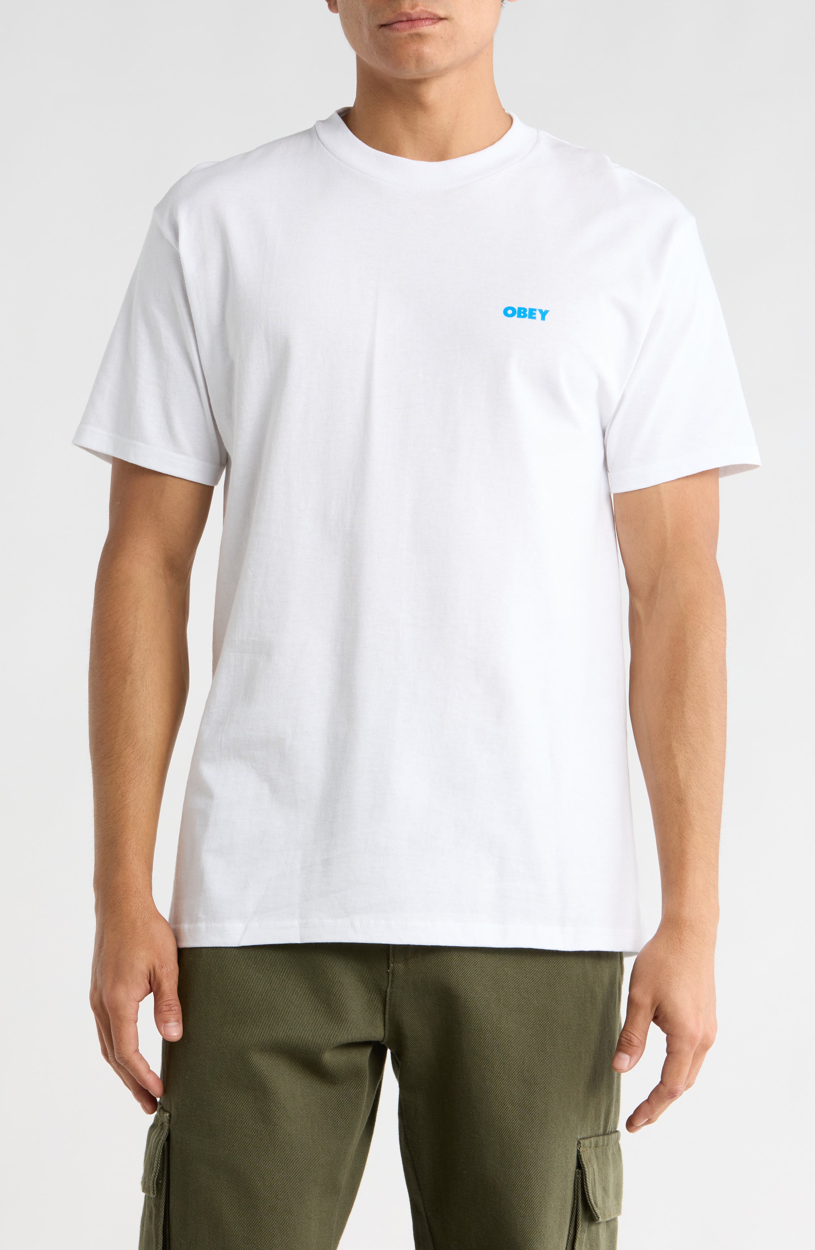 Obey Icon Logo Graphic T-Shirt