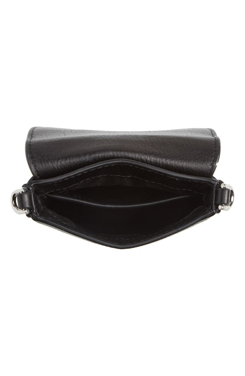 Rebecca Minkoff Envelope Leather Phone Crossbody Bag, Alternate, color, 