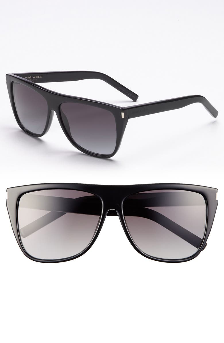 Saint Laurent 59mm Sunglasses, Main, color, 