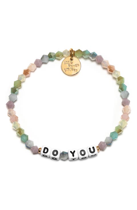 Do You Beaded Stretch Bracelet