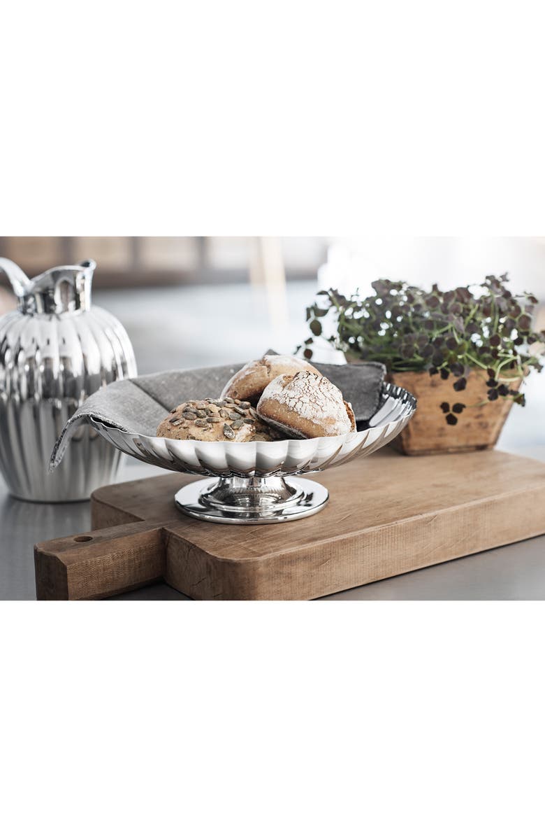 Georg Jensen Bernadotte Footed Dish, Alternate, color, 