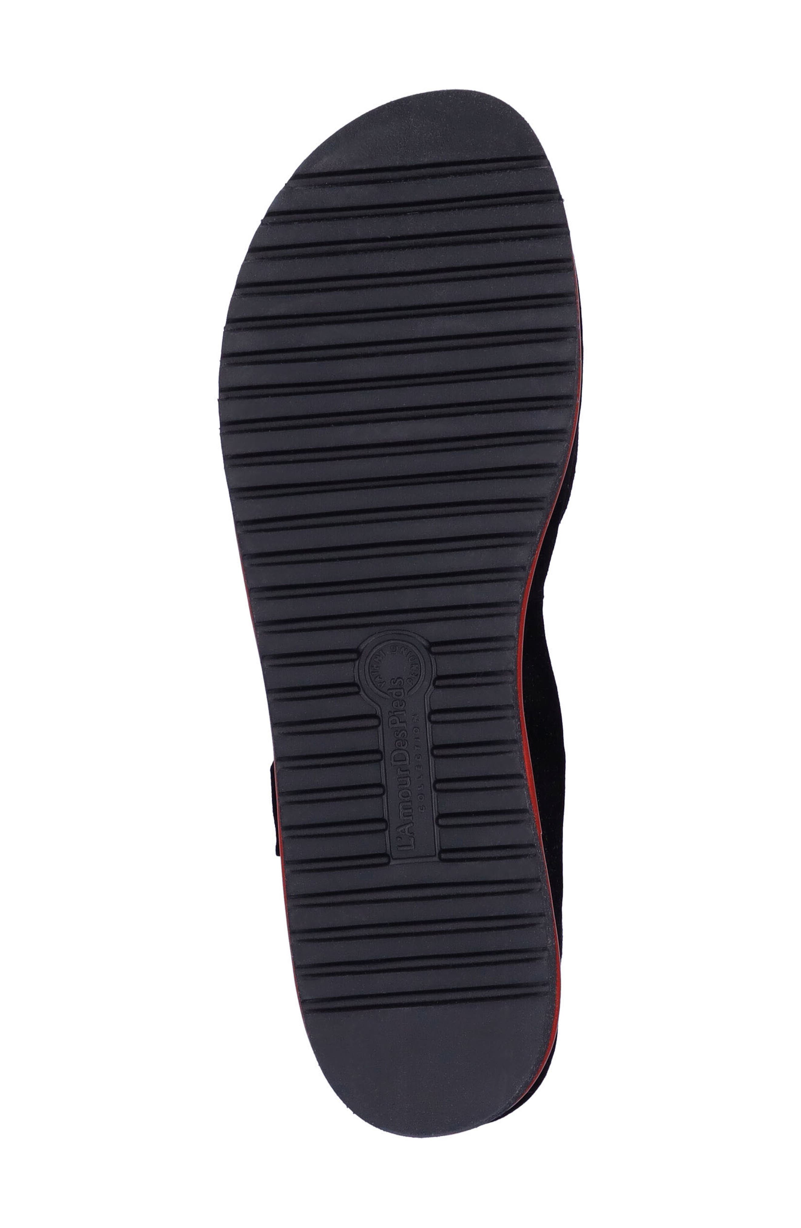 L'Amour des Pieds Arna Sandal, Alternate, color, Black