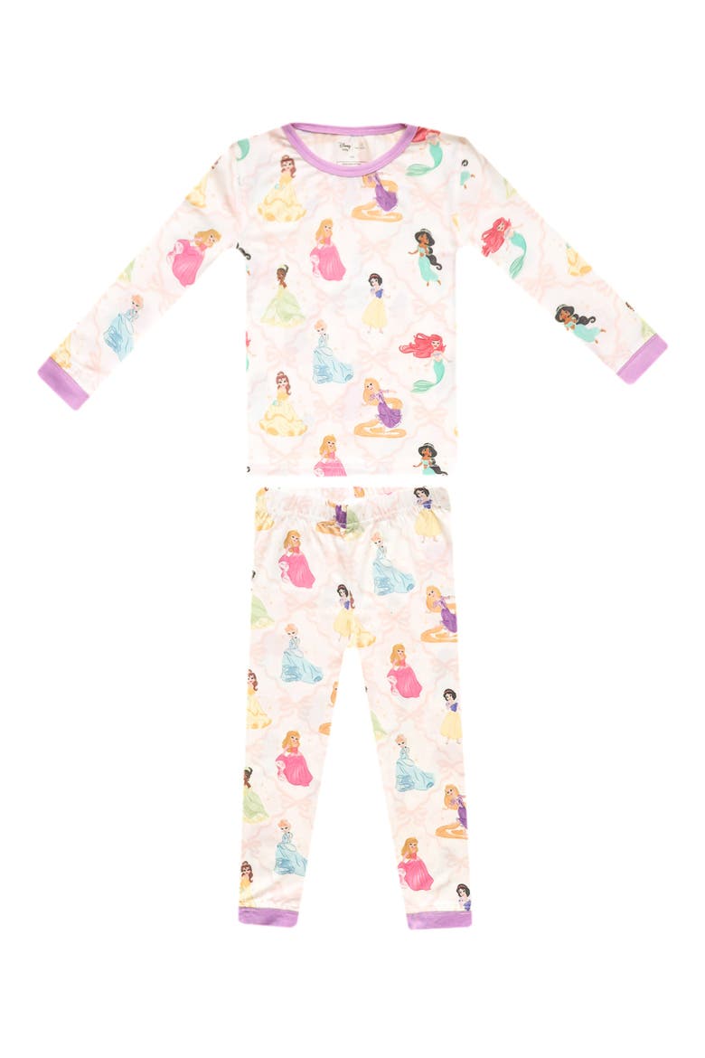 Disney Princess Fitted Two-Piece Pajamas, Main, color, DISNEY PRINCESS