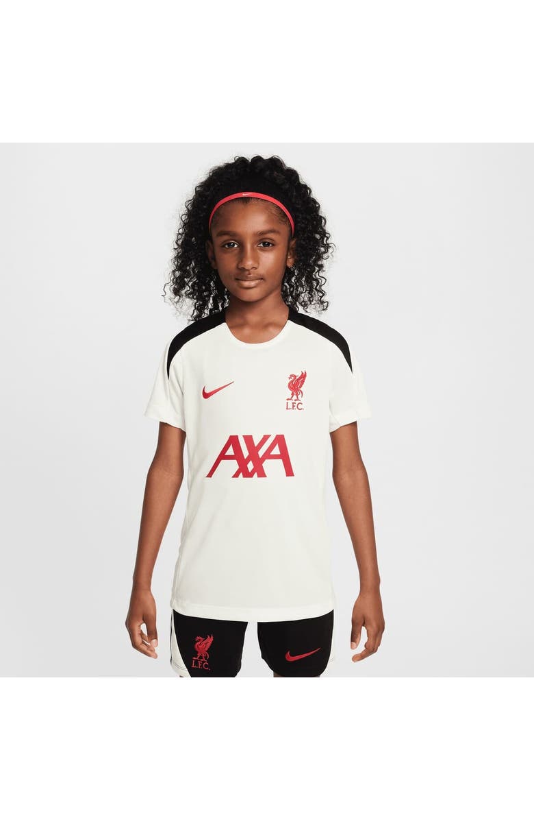 Nike Youth Nike Cream Liverpool 2024/25 Strike Training Performance Top, Alternate, color, 