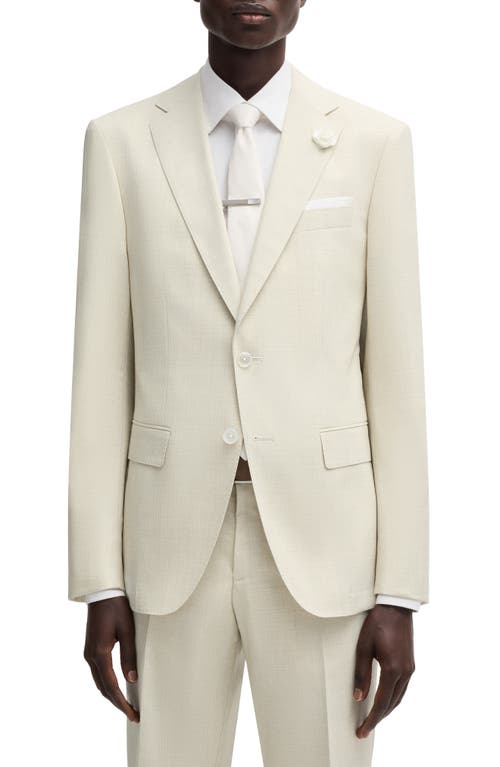 Hugo Boss Boss Hutson Wool Blend Sport Coat In Neutral