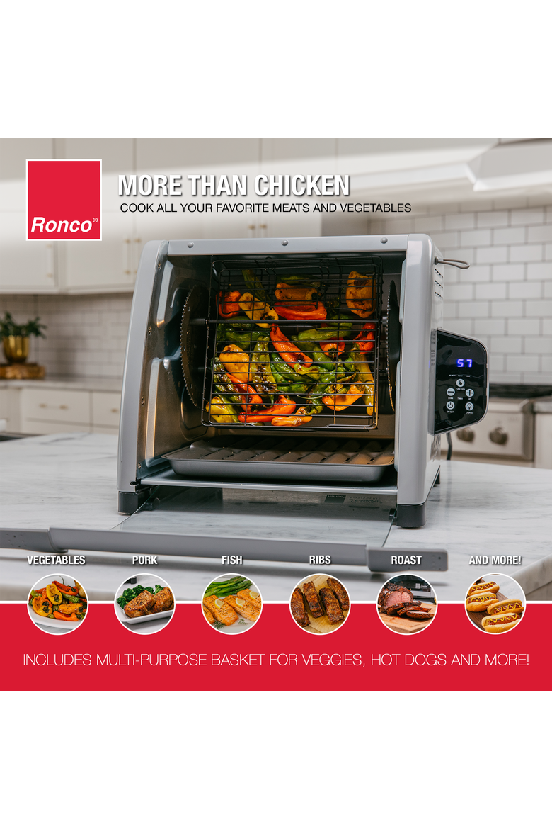 6000 Platinum Series Rotisserie Oven, Alternate, color, Silver