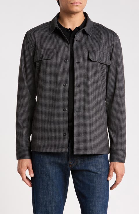 Knit Shirt Jacket