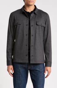 Bugatchi Knit Shirt Jacket