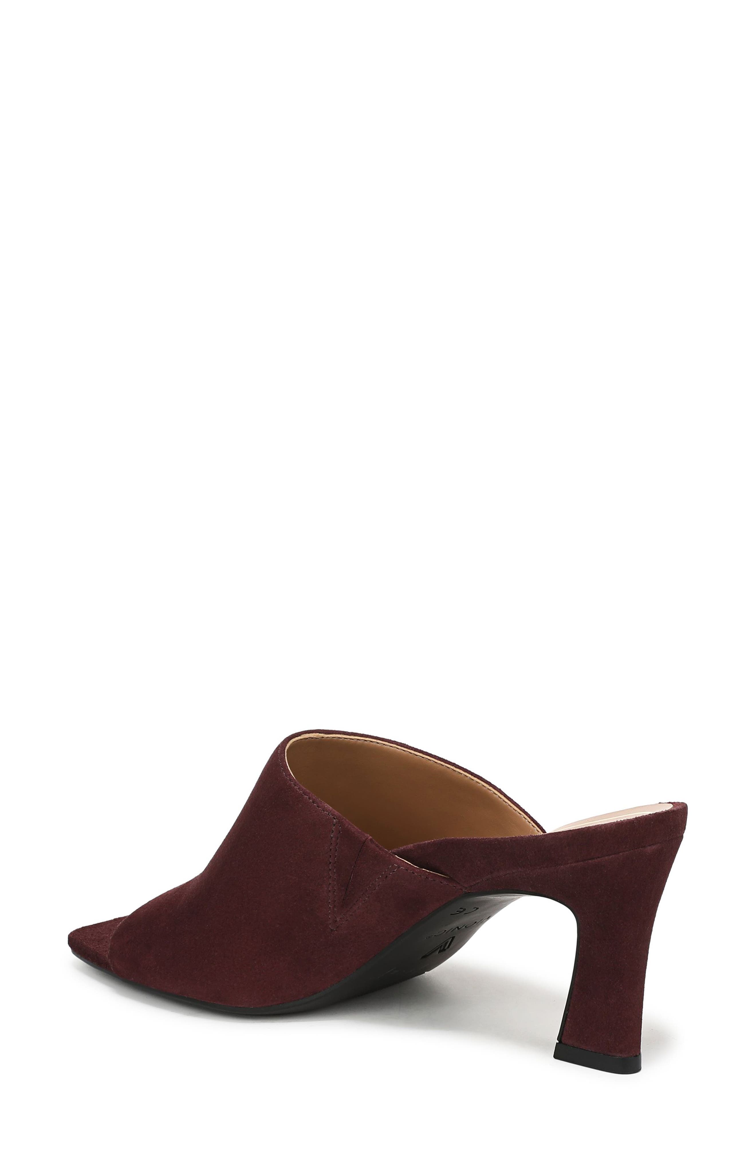 Vionic Charlie Slide Sandal, Alternate, color, Mulled Wine Suede