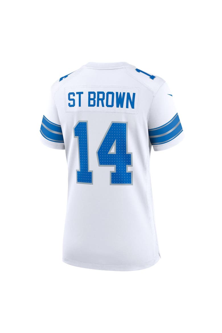 Women's Nike Amon-Ra St. Brown White Detroit Lions White Game Jersey, Alternate, color, White