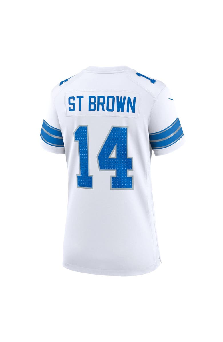 Nike Women's Nike Amon-Ra St. Brown White Detroit Lions White Game Jersey, Alternate, color, White