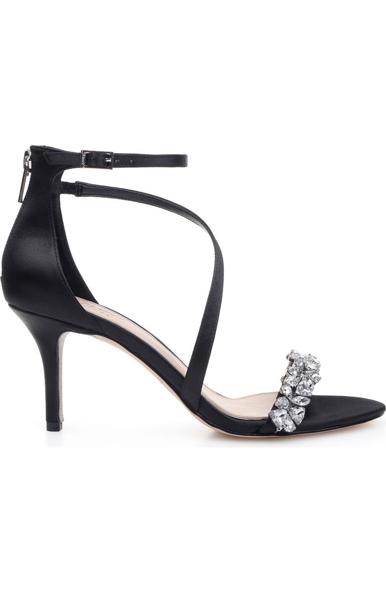 Jewel Badgley Mischka Danna Strappy Sandal, Alternate, color,