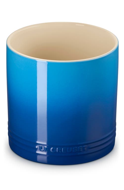 Le Creuset Signature Stoneware Utensil Crock In Blue