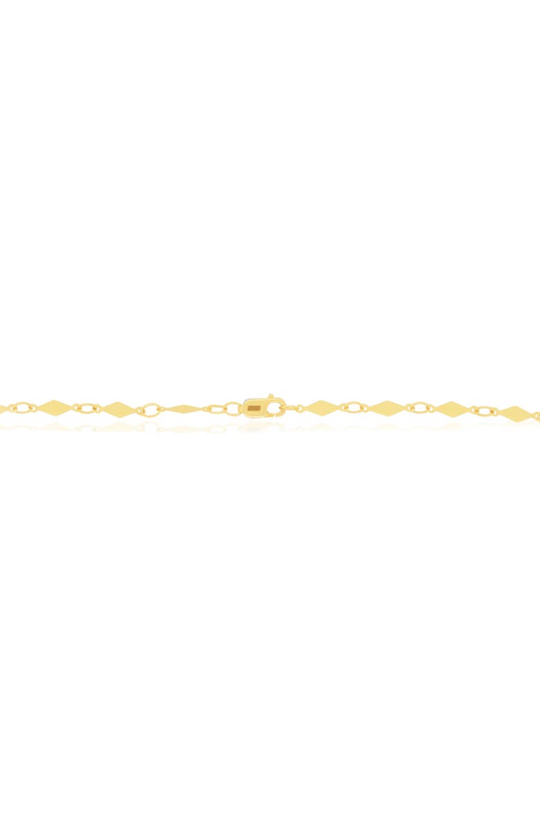 The Lovery Fine Jewelry Gold Kite Chain Necklace, Alternate, color, Yellow Gold