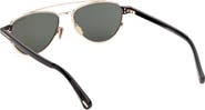 TOM FORD Anthony 02 55mm Pilot Sunglasses