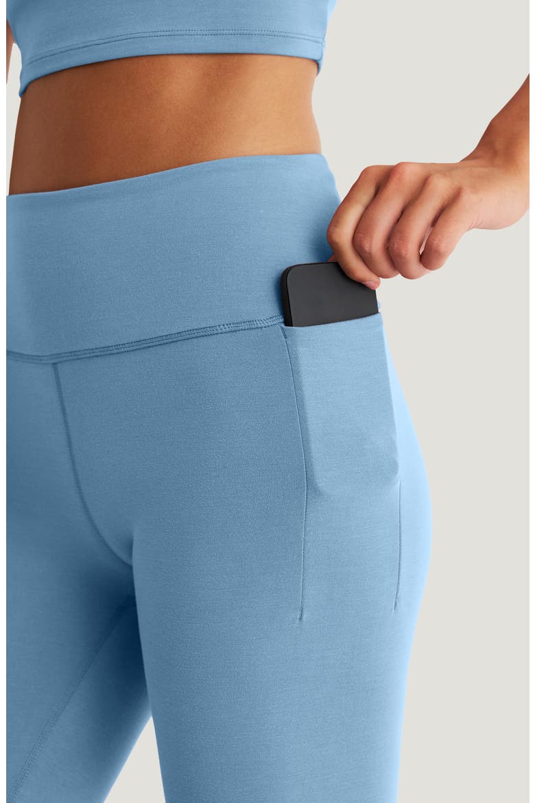 TerraFlow Pocket Leggings, Alternate, color, WINDWARD BLUE