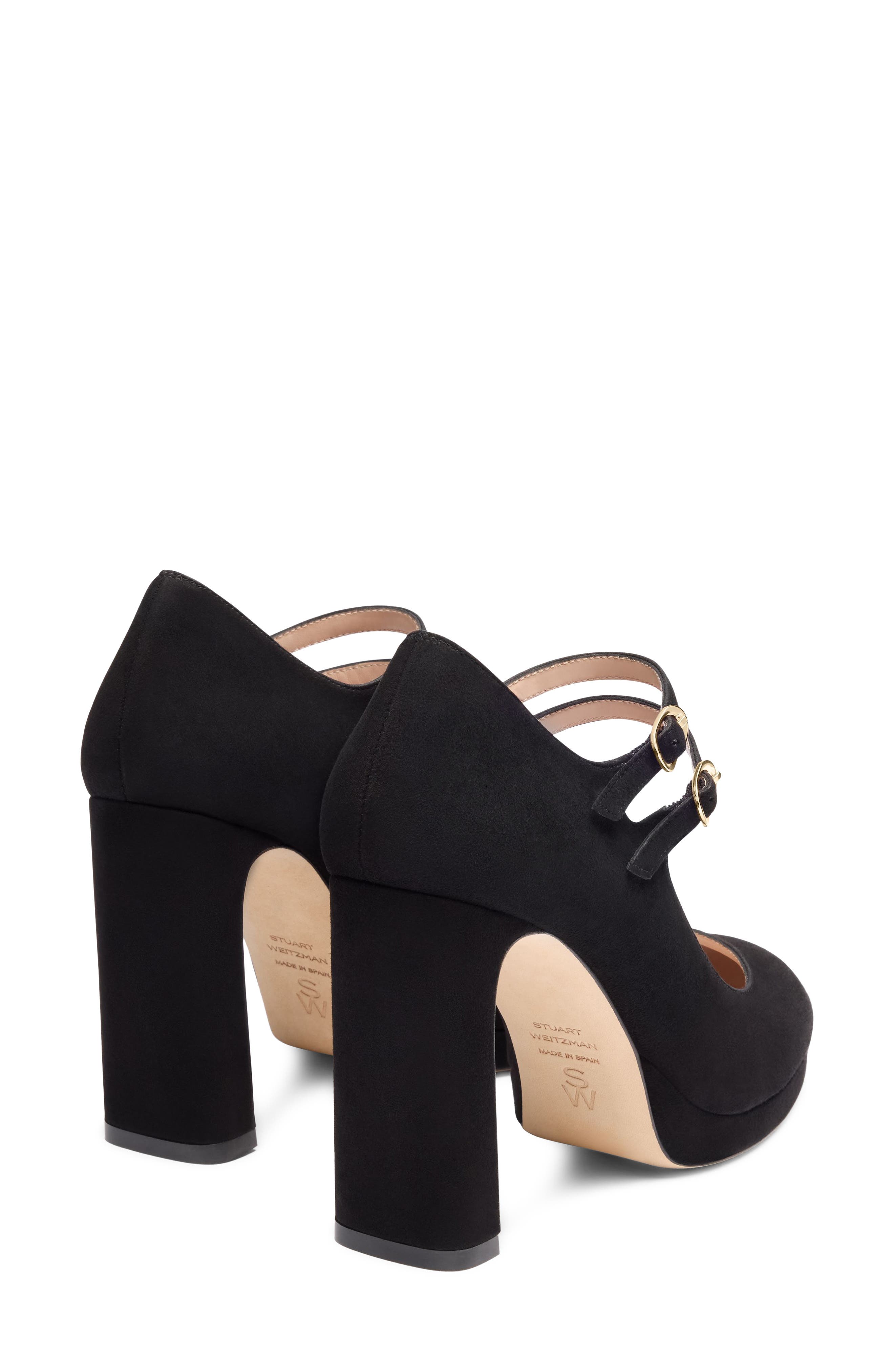 Babette Platform Mary Jane Pump, Alternate, color, BLACK SUEDE