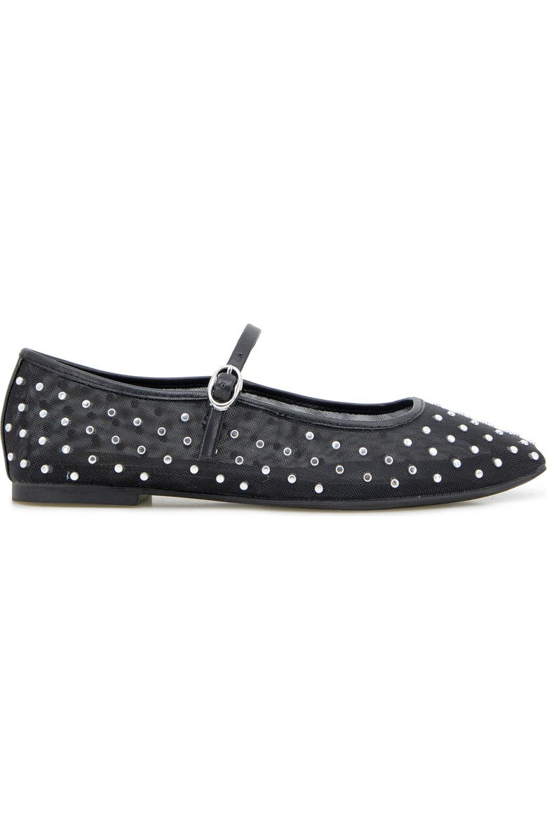 Kenneth Cole Jasper Mary Jane Flat, Alternate, color, Black Mesh
