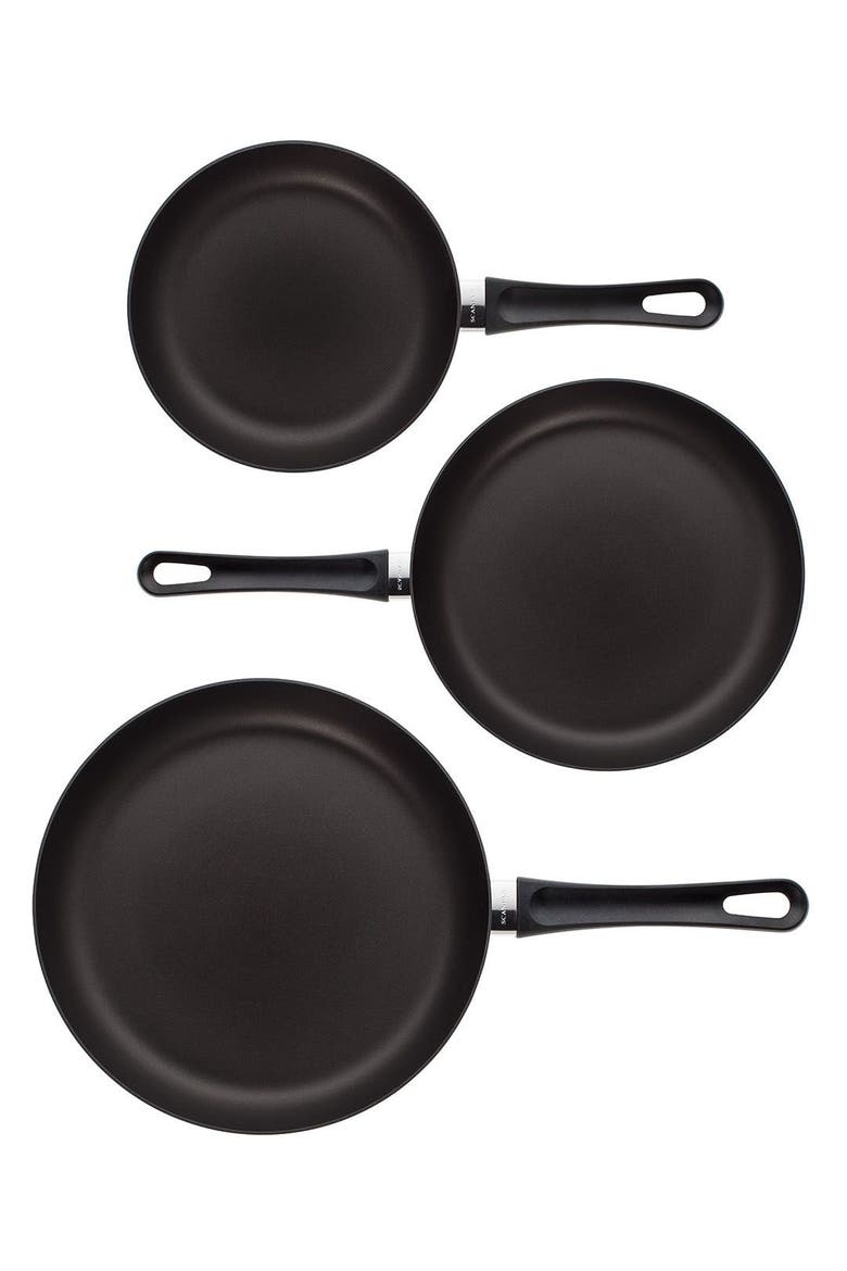 Classic 3-Piece Skillet Set, Main, color, Black