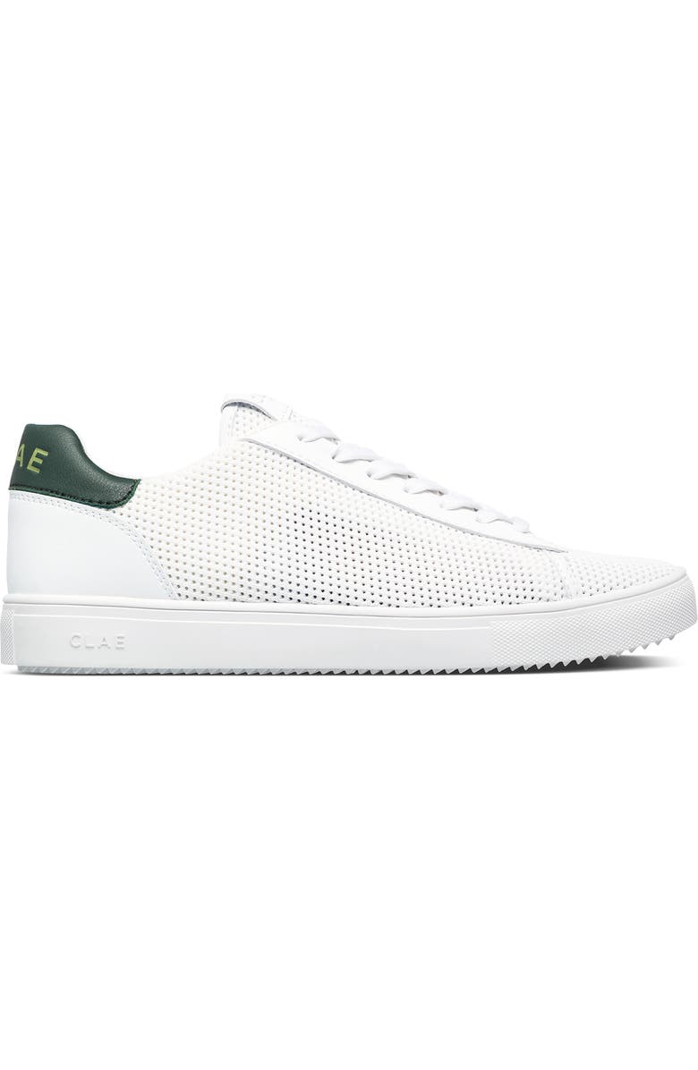 CLAE Bradley Knit Sneaker, Alternate, color, White Pine Needle