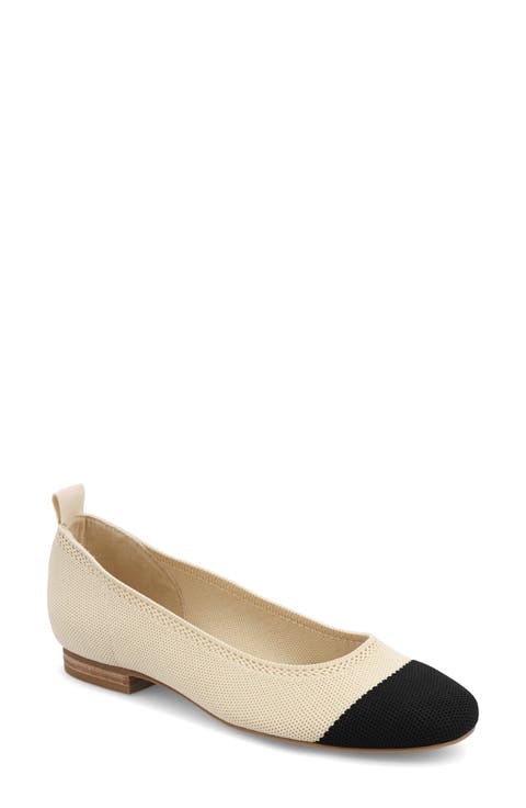 Raisa Stretch Knit Flat (Women)