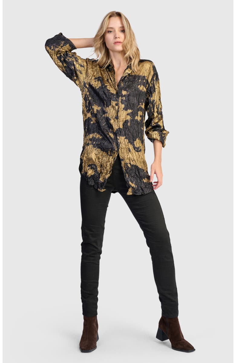 Alembika Afterglow Shirt, Alternate, color, Gold