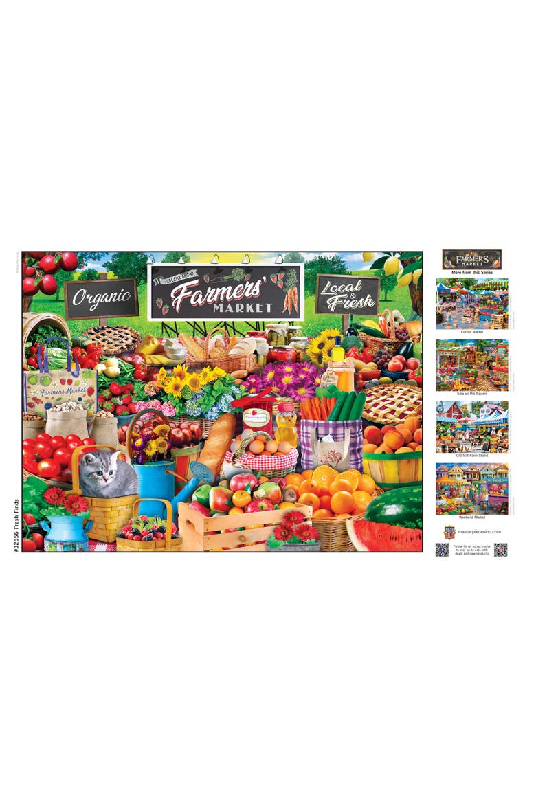 Fresh Finds 750 Piece Jigsaw Puzzle, Alternate, color, Multicolor