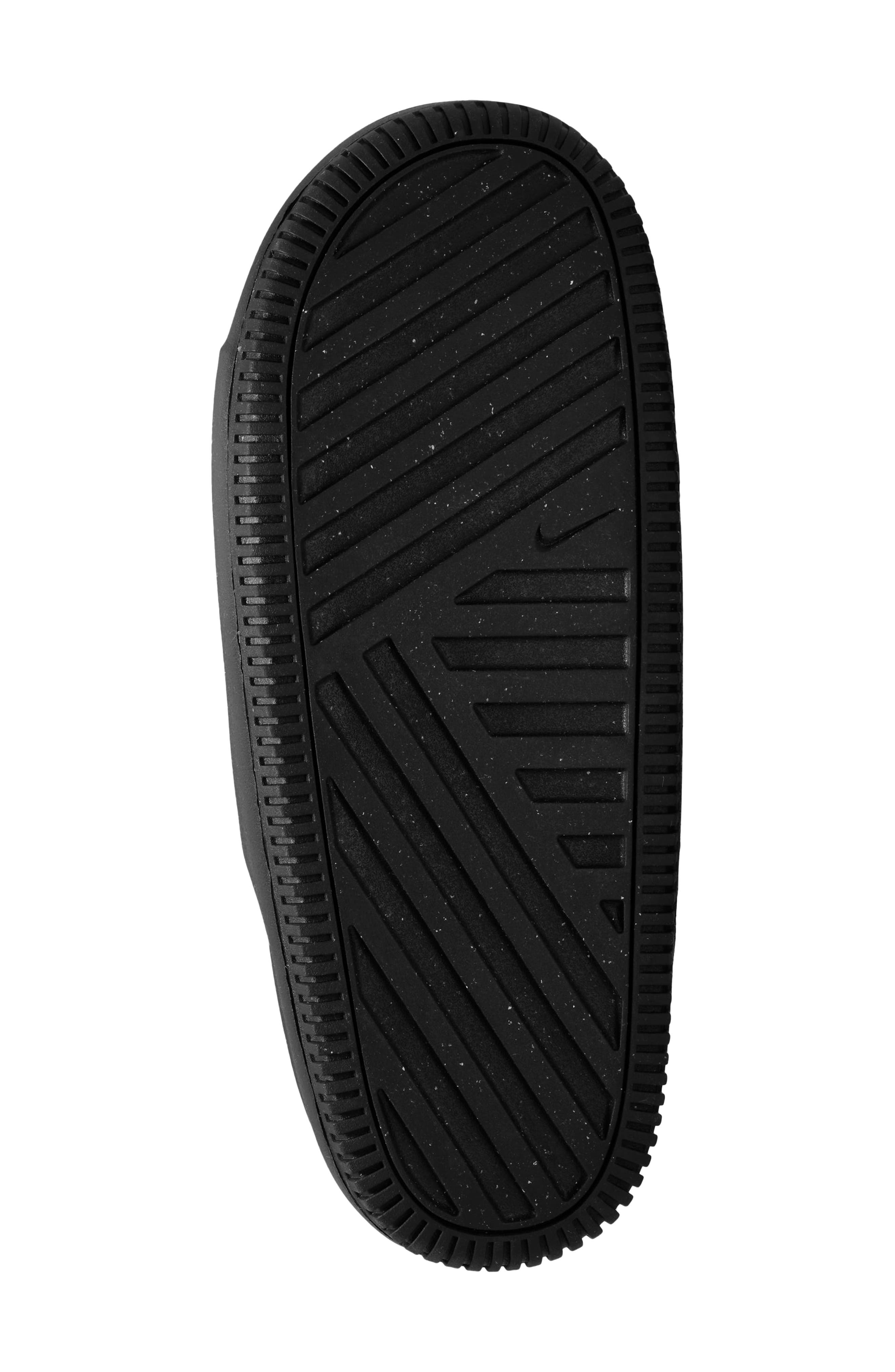 Nike Calm Slide Sandal, Alternate, color, Black/ Black