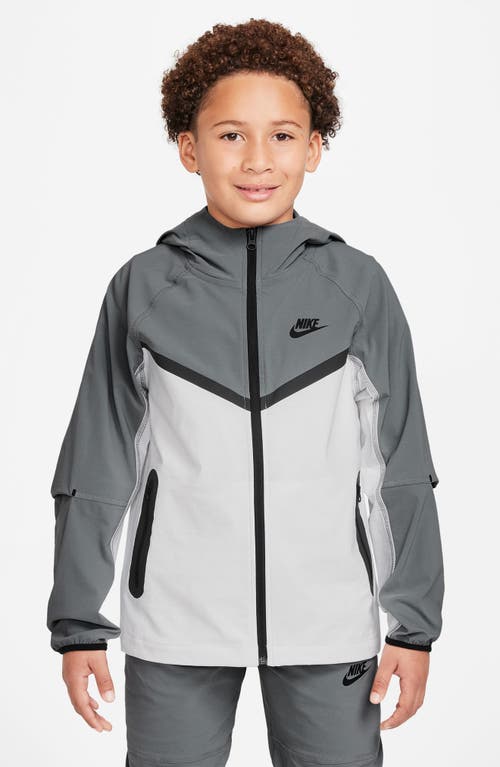 Nike Tech Hooded Performance Zip Jacket In Multi