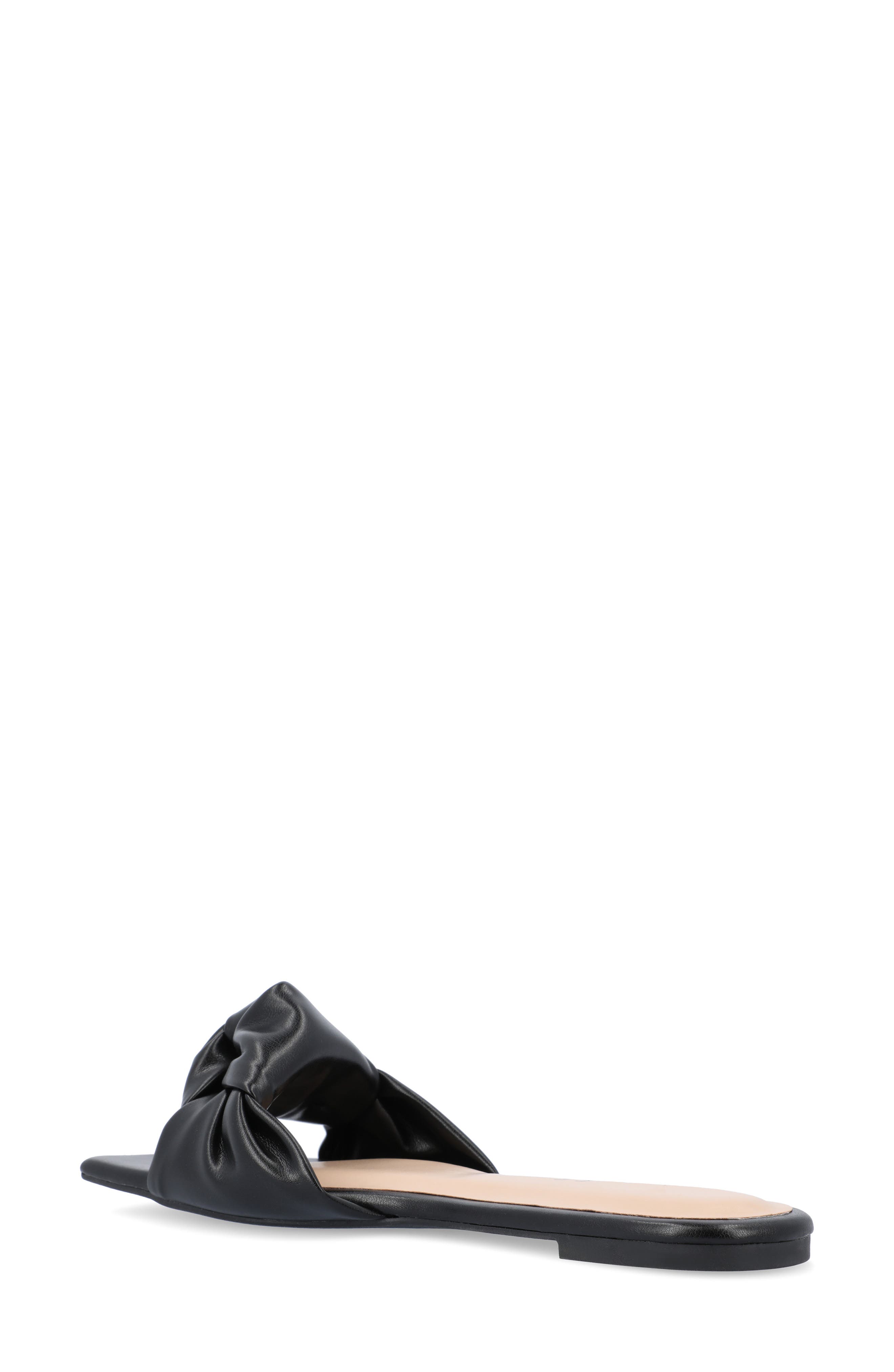 Journee Collection Dianah Sandal, Alternate, color, Black