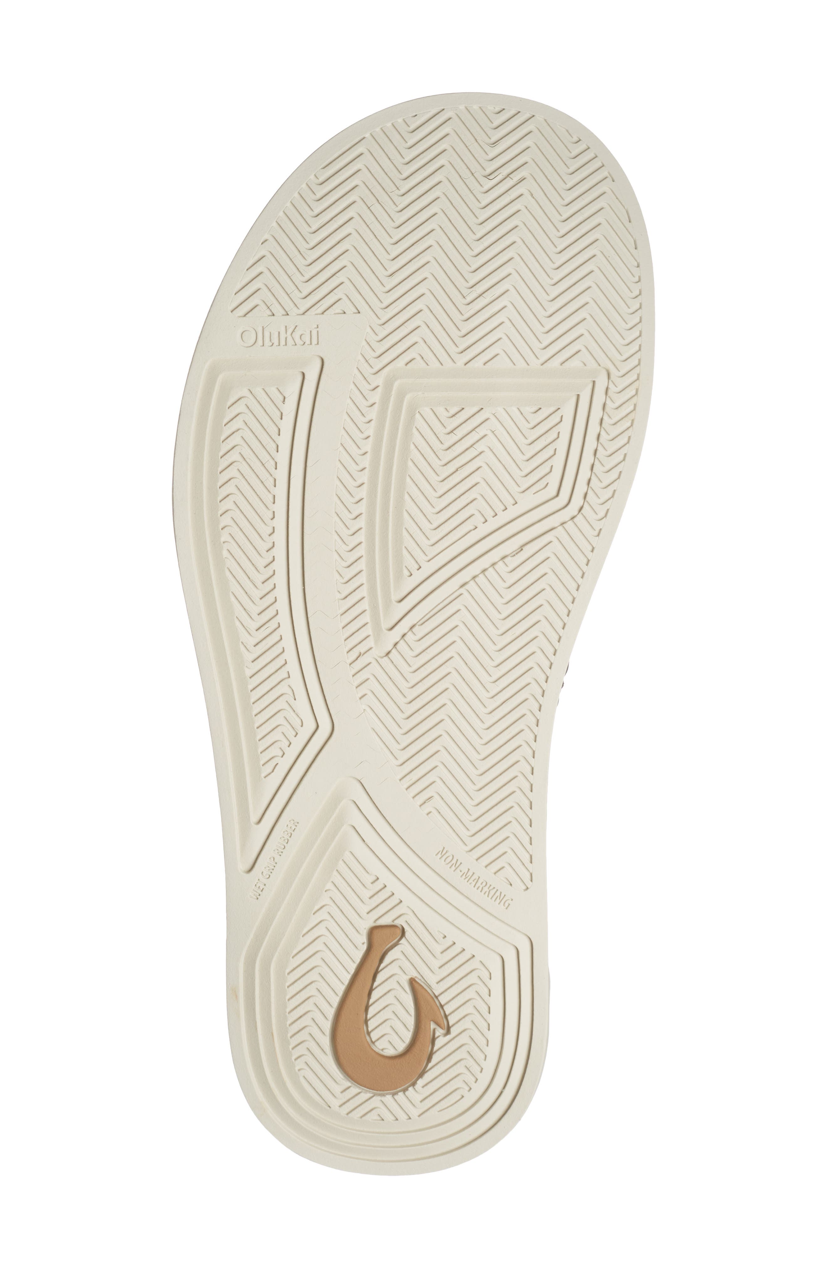 OluKai Shoreline Flip Flop, Alternate, color, Rock / Pale Grey