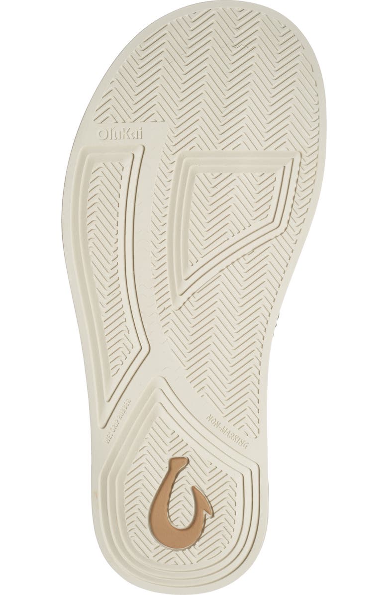 OluKai Shoreline Flip Flop, Alternate, color, Rock / Pale Grey
