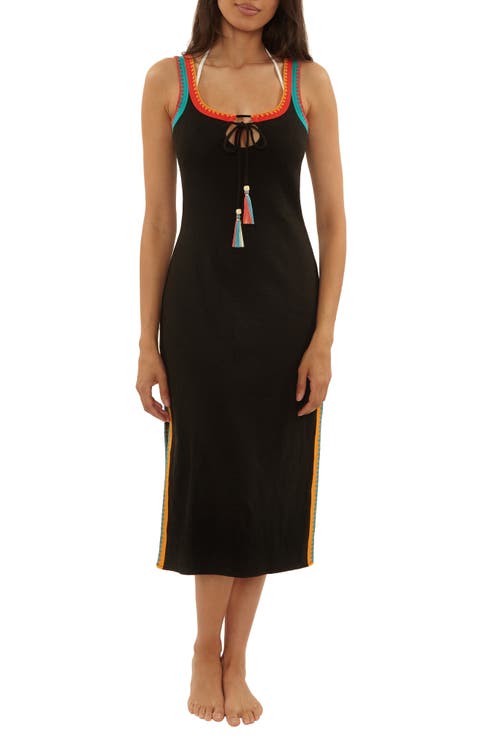 Avila Rib Cover-Up Midi Dress