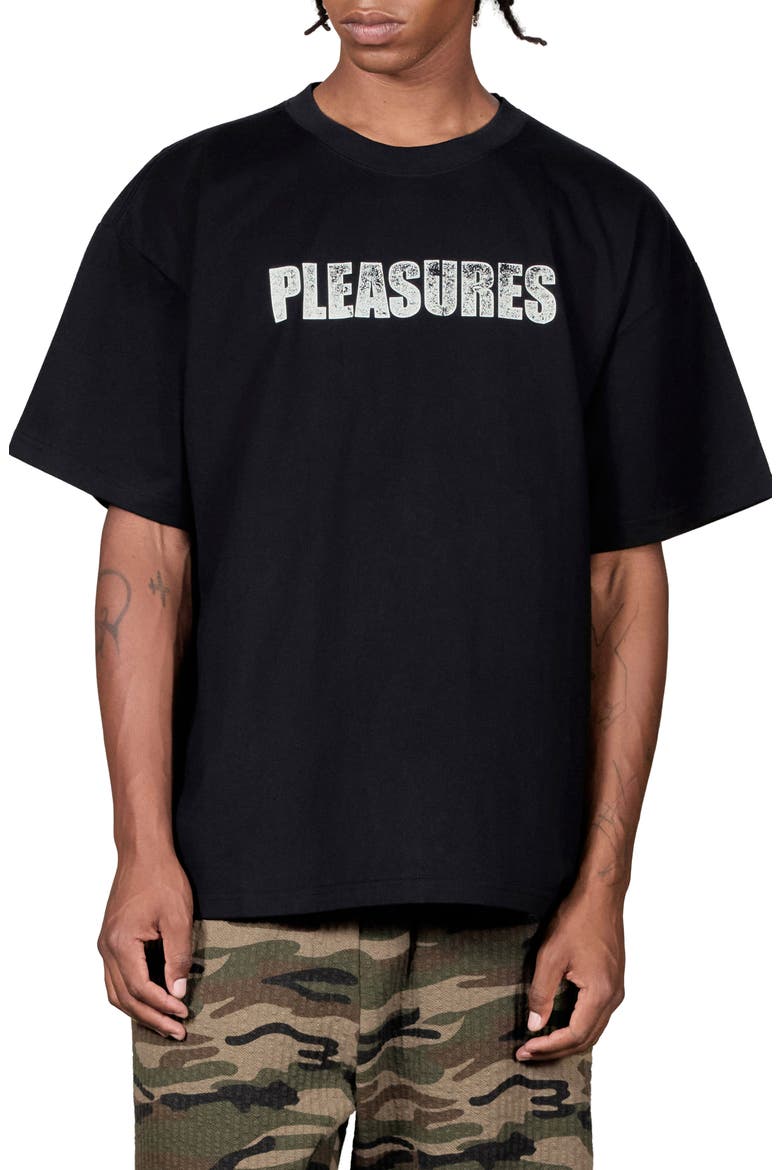 Recluse Graphic T-Shirt, Main, color, BLACK