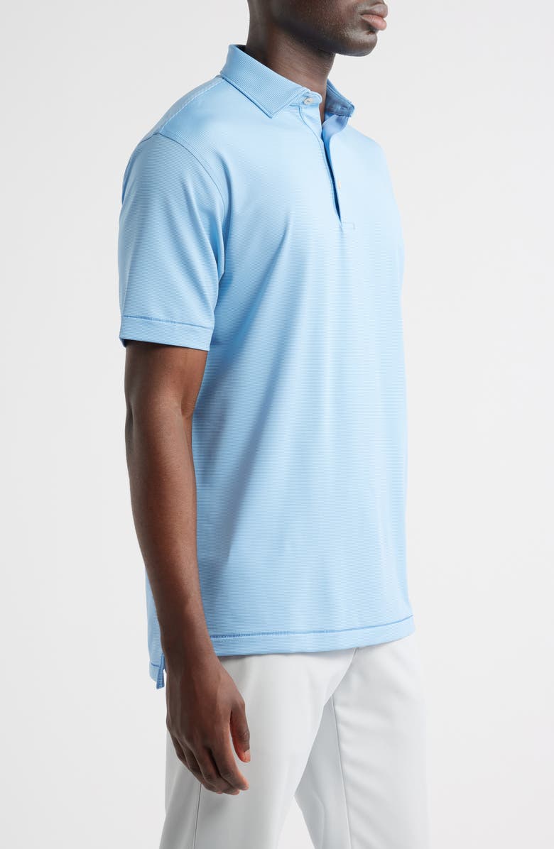 Peter Millar Jubilee Performance Jersey Polo, Alternate, color, Evening Tide