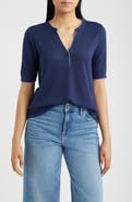 Bobeau Edge Stitch Polo