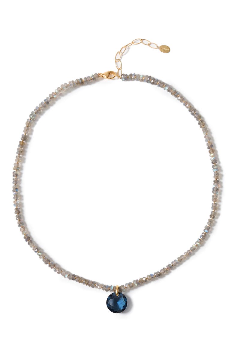 Camille Labradorite Necklace, Main, color, LABRADORITE