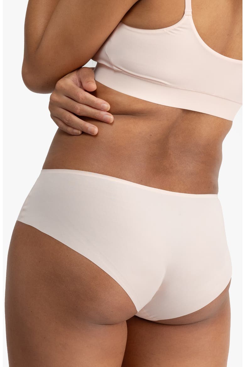 Soft Seamless Briefs, Alternate, color, ROSE QUARTZ