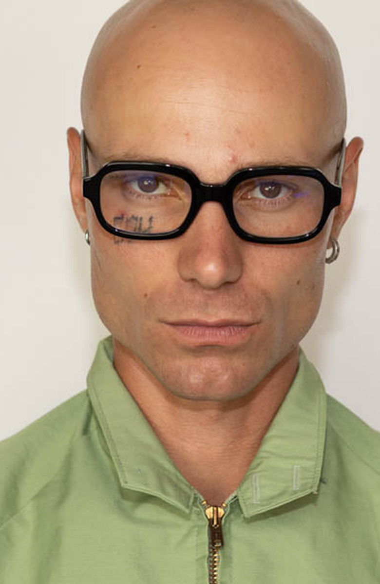 Reality Eyewear Beatnik Blu Light Glasses, Alternate, color, Black